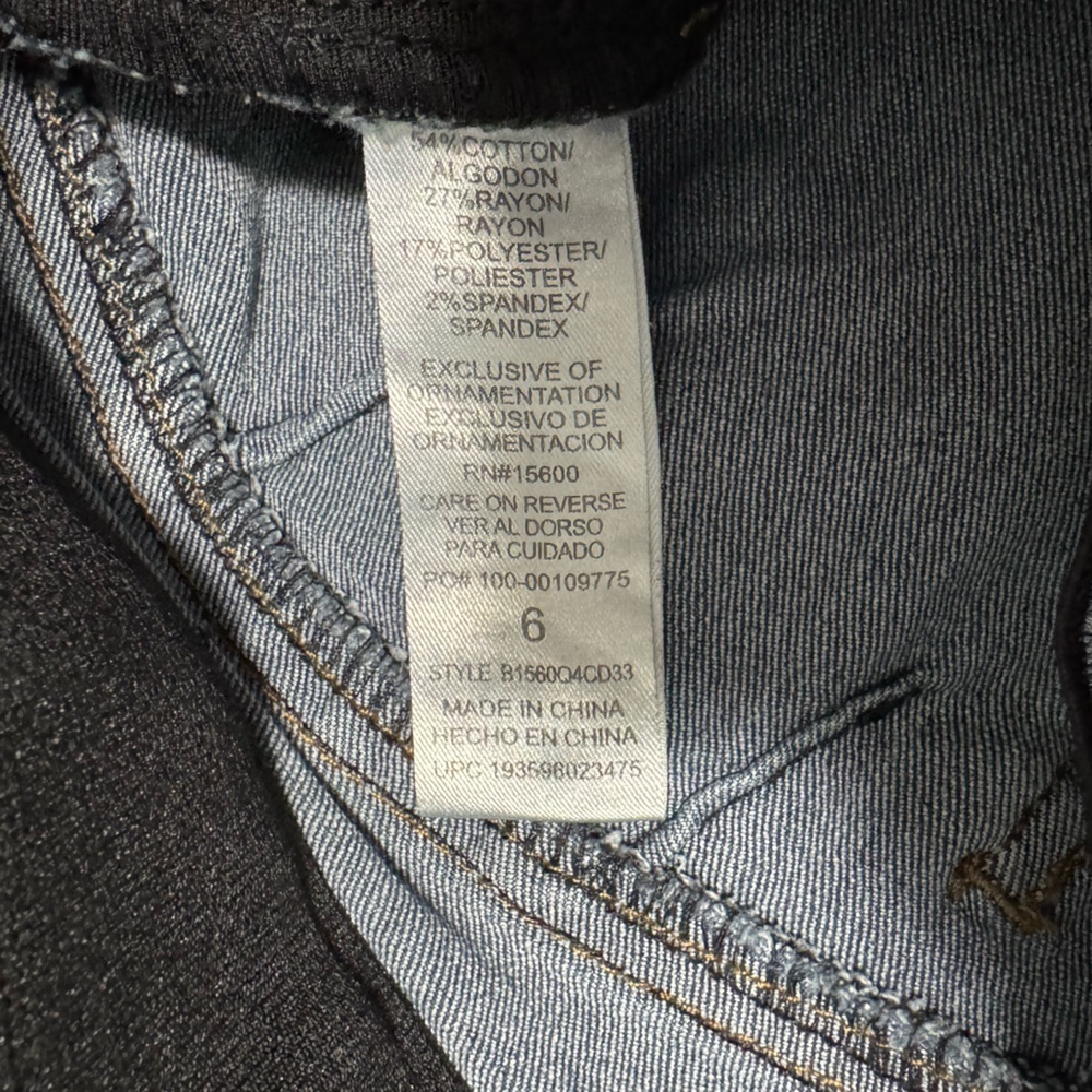 Democracy Ab Solution Mid-rise Bootcut Jeans Medium Wash Size 6 - Picture 4 of 6